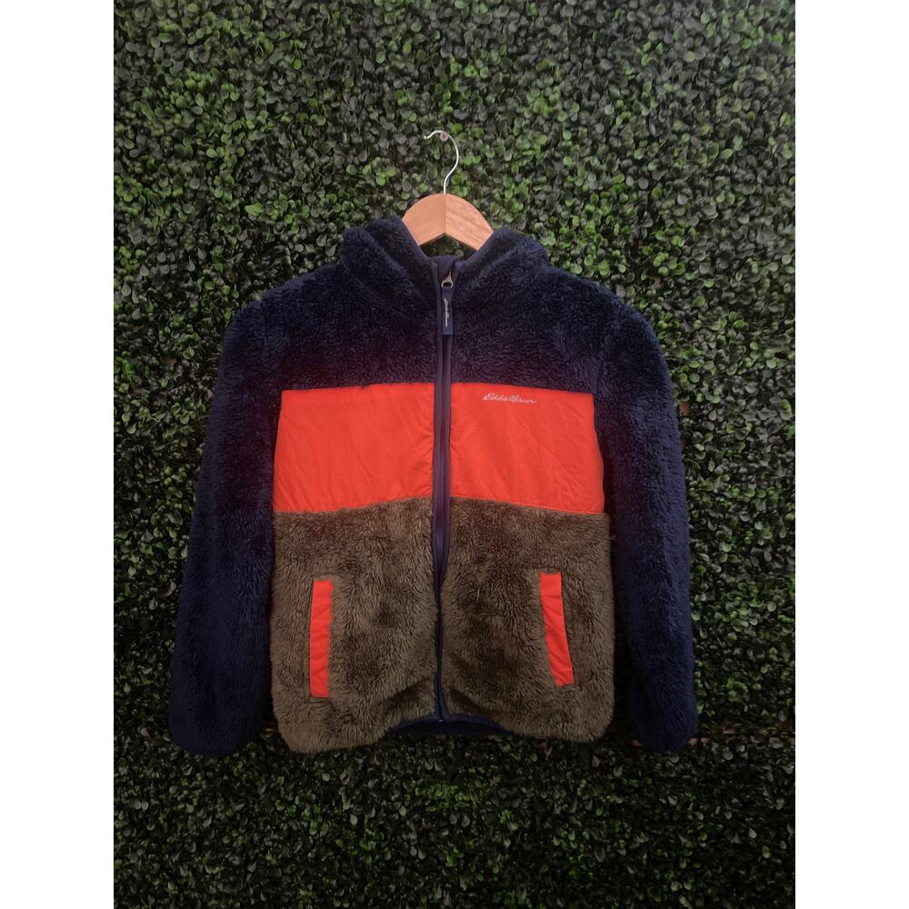Eddie Bauer Kids Pullover Jacket Size M (10/12), Soft warm boys jacket hoodie